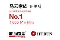 2020胡润百富榜：马云捐1000亿仍是首富